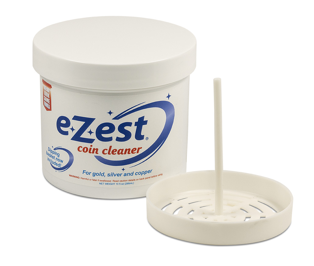 E-Z-Est® Coin Cleaner - 10 Oz Jar (12 Pack Case)