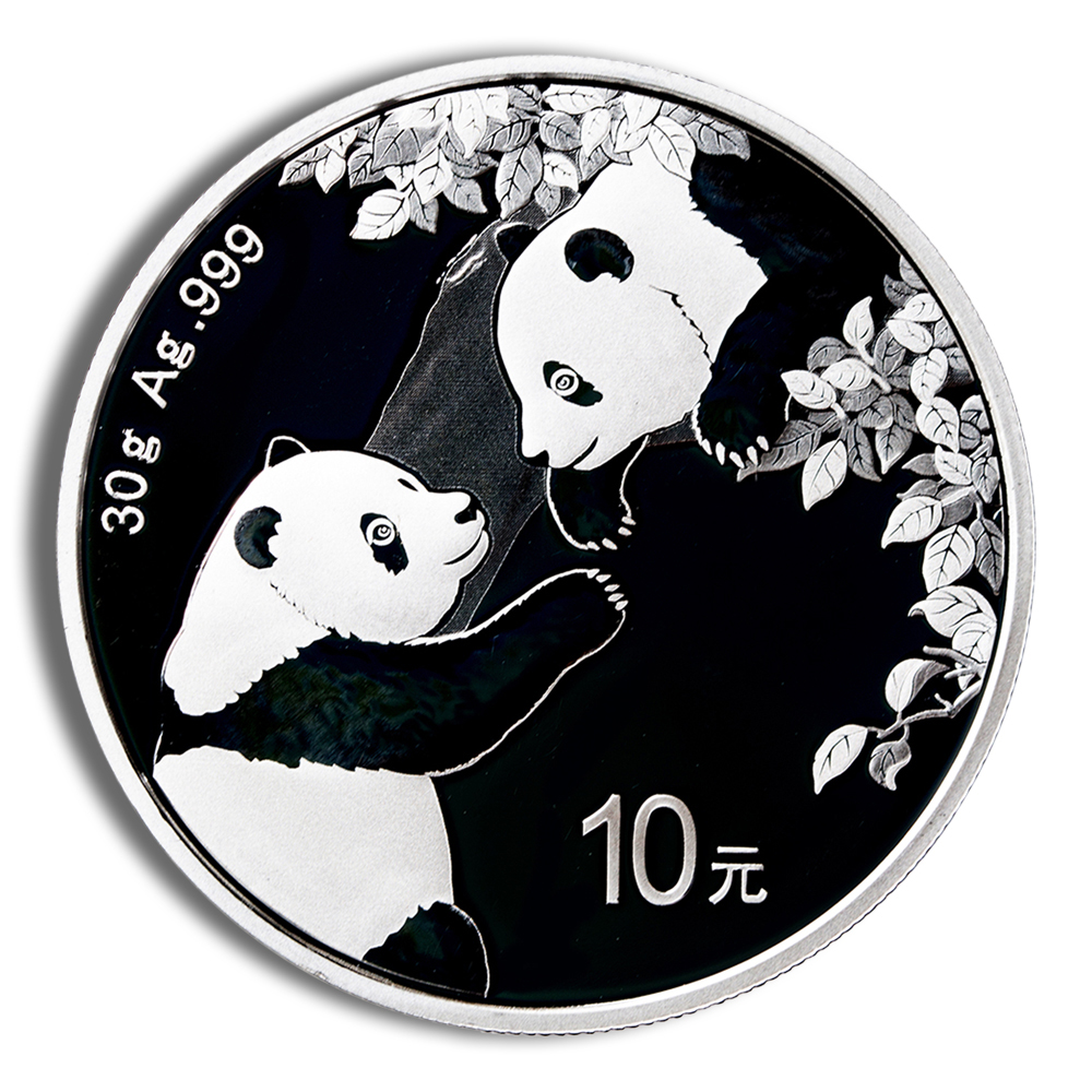 2023 30 Gram China Silver Panda - BU