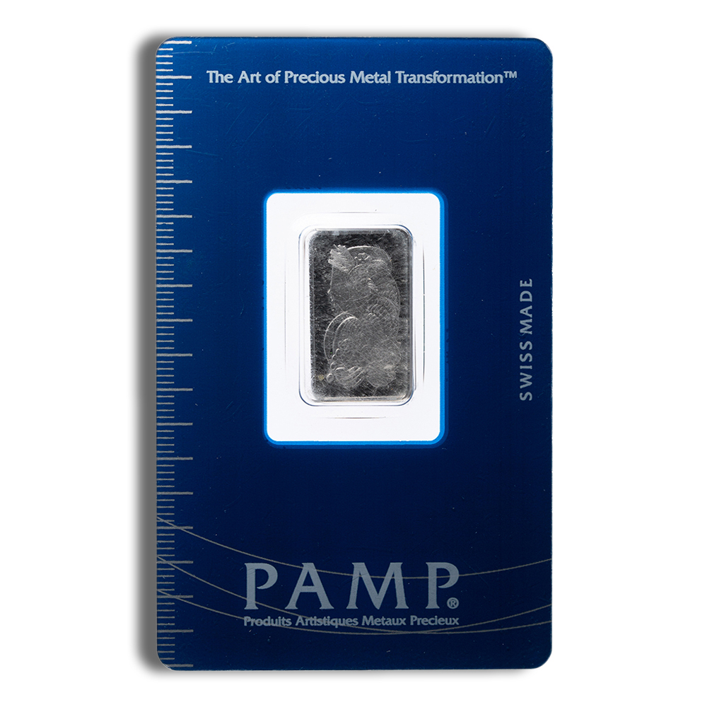 5 Gram Platinum Bar (Random Brand, In Assay Card)