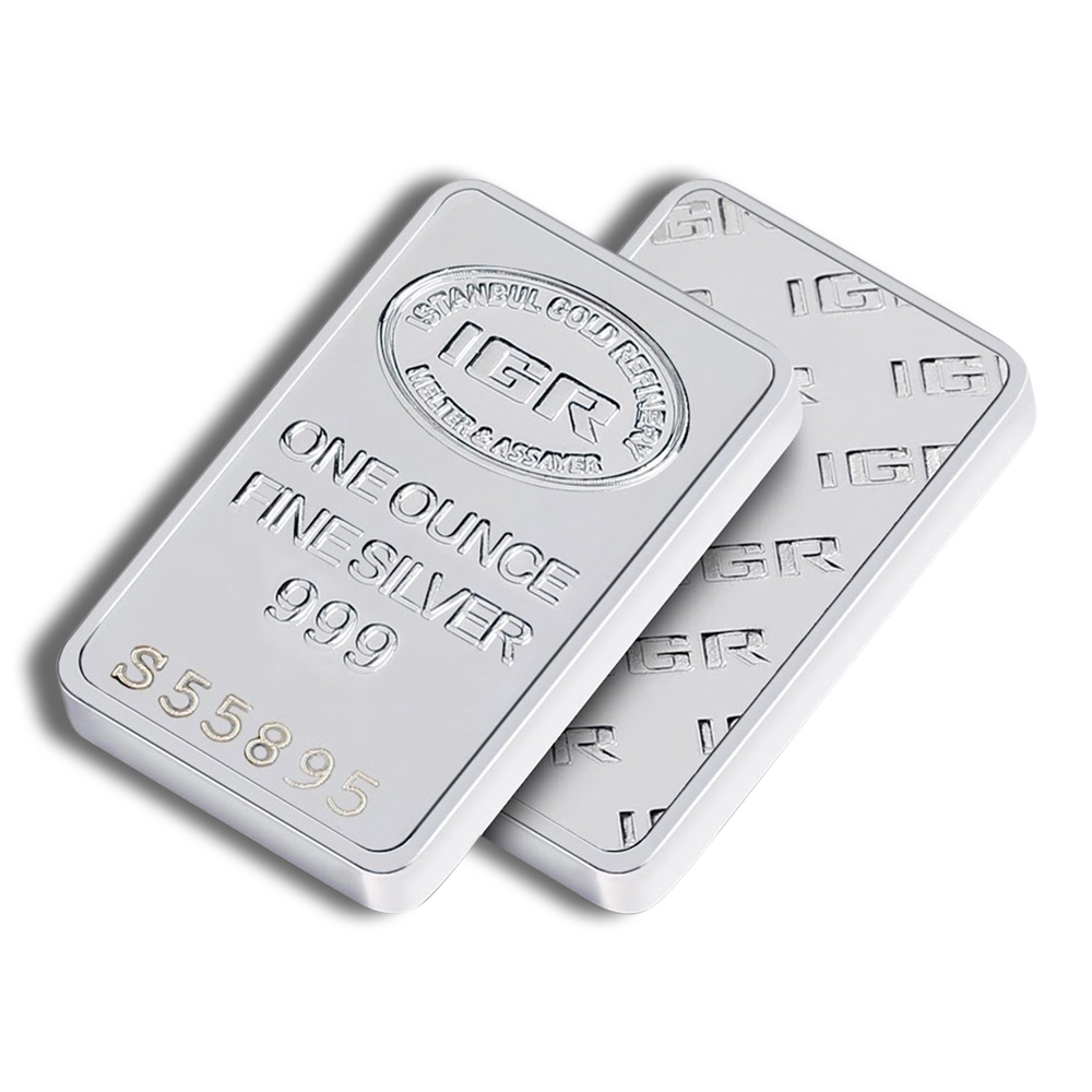 1 Oz Silver Bar - IGR Metals (In Assay Card)