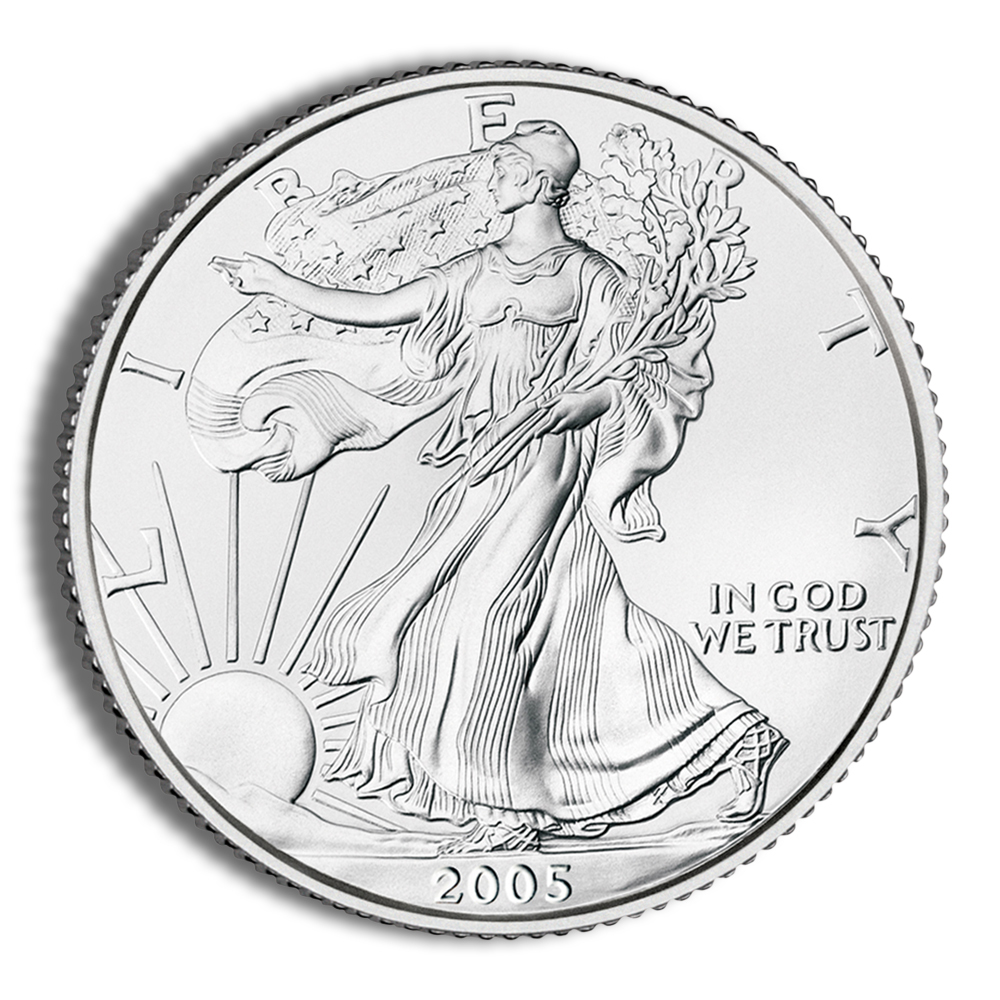 2005 Silver American Eagle - BU