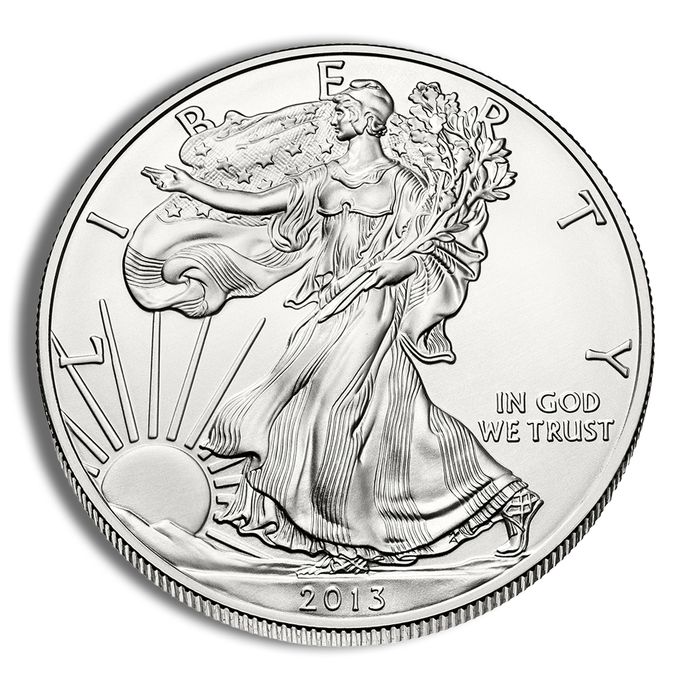 2013 Silver American Eagle - BU