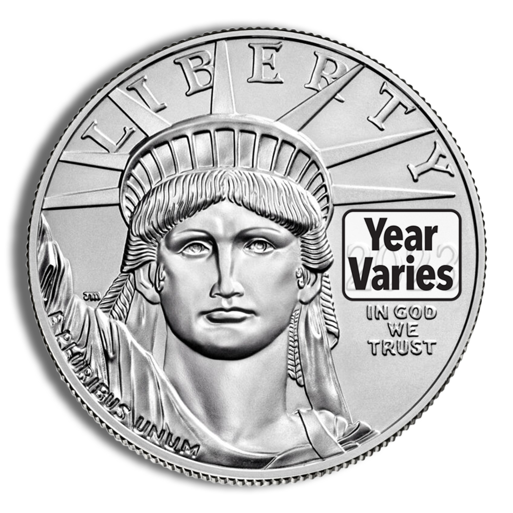 1 Oz Platinum American Eagle - BU (Random Year)