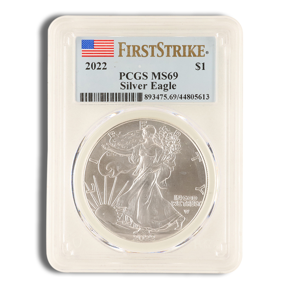 2022 Silver American Eagle - PCGS MS69