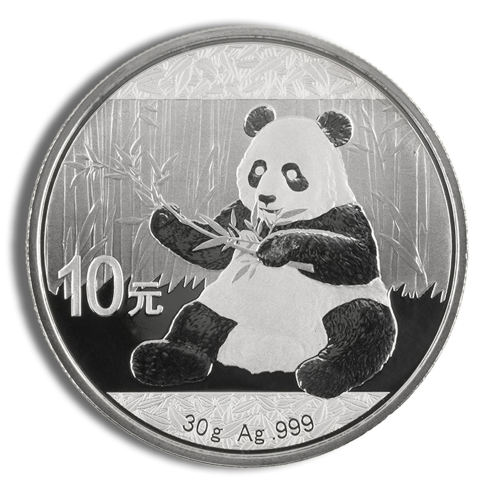 2017 30 Gram China Silver Panda - BU