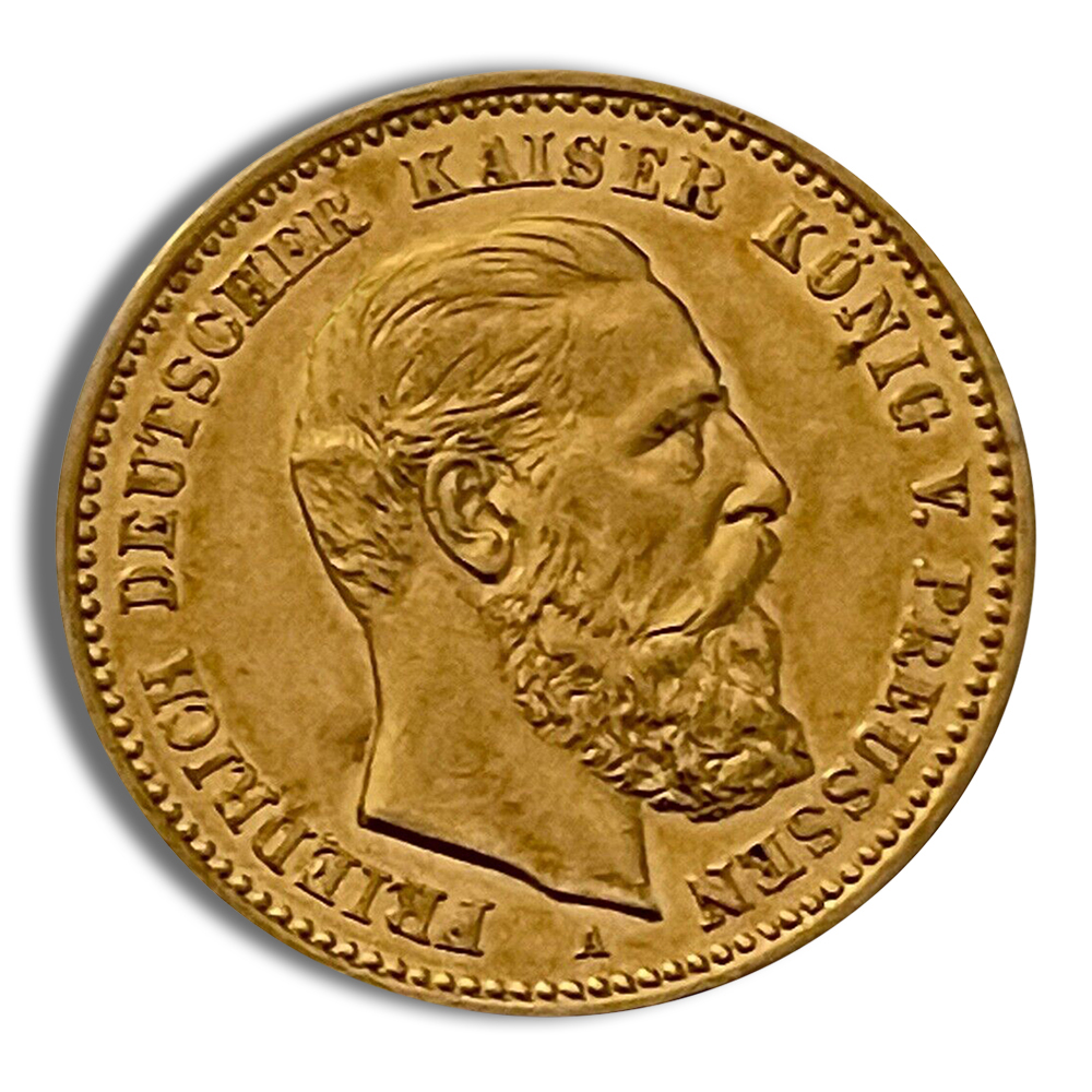 Germany 10 Mark Gold Coin - XF+ (Random Year)