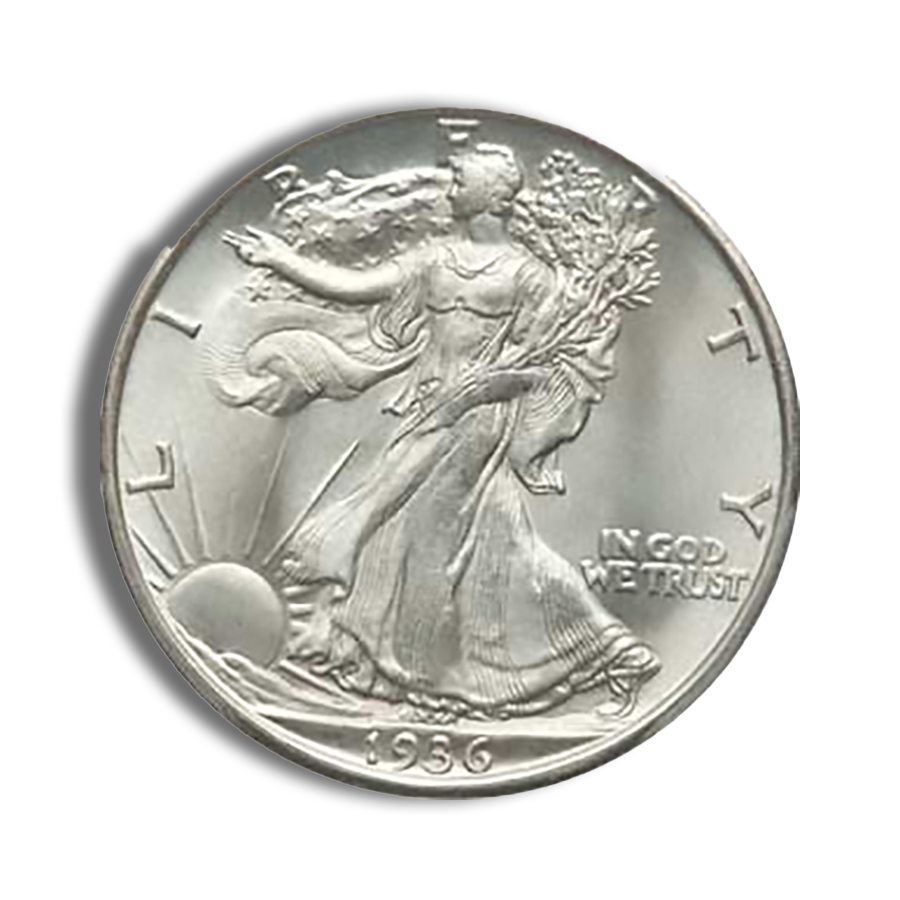 90% Silver Walking Liberty Half Dollars BU - $1 Face Value