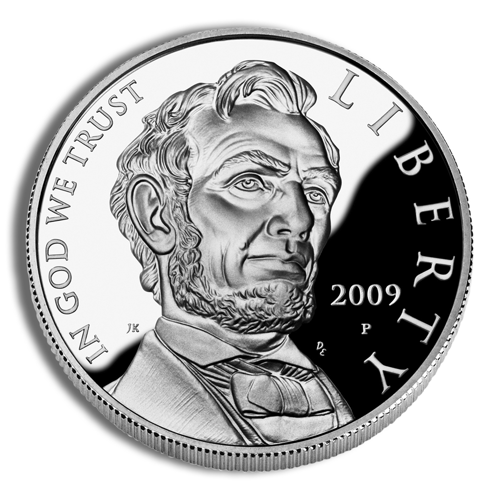 2009-P $1 Abraham Lincoln Silver Commemorative Proof - BU