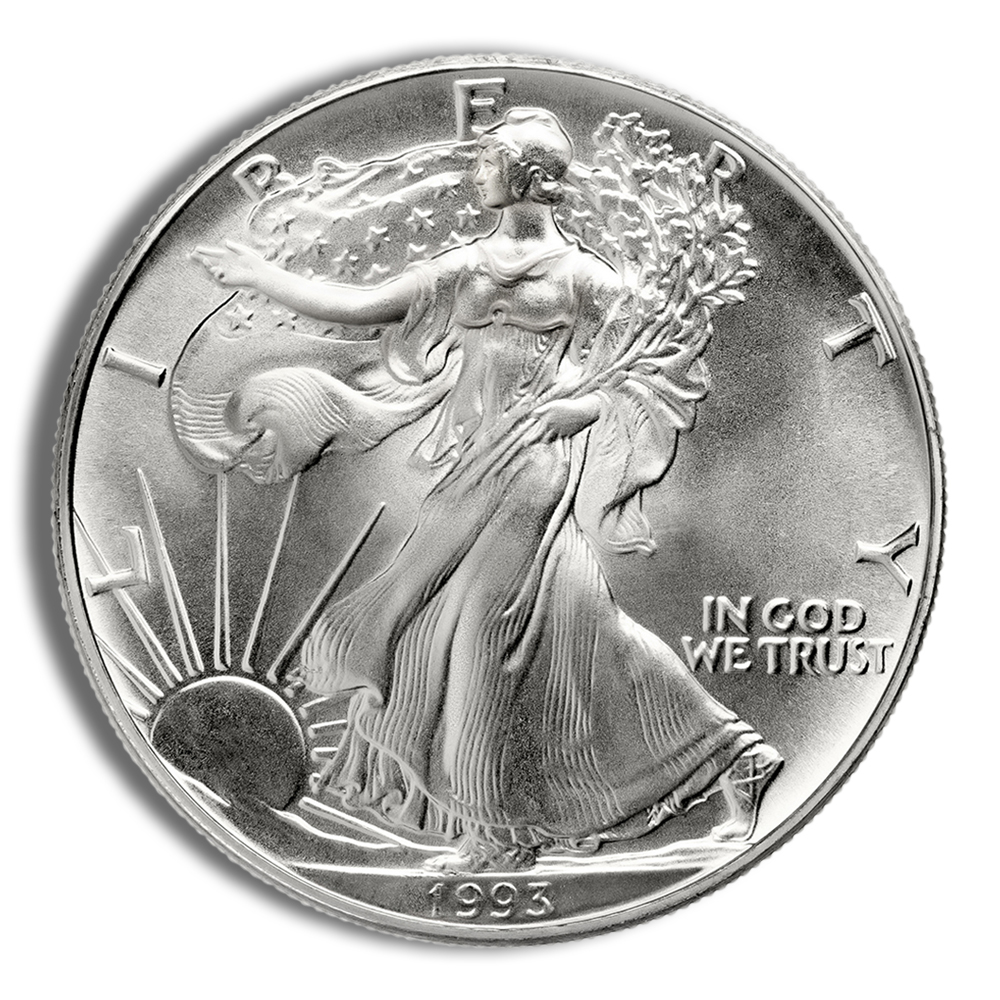 1993 Silver American Eagle - BU