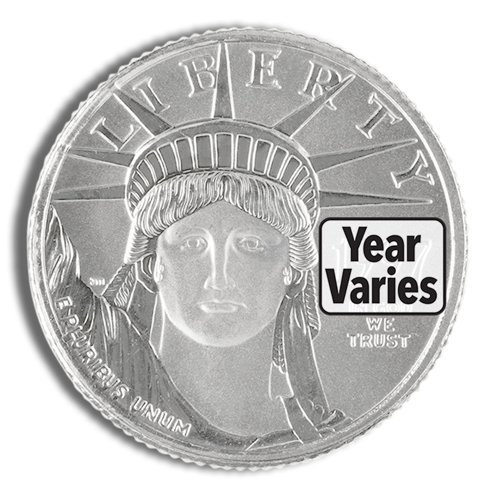 1/10 Oz Platinum American Eagle - BU (Random Year)