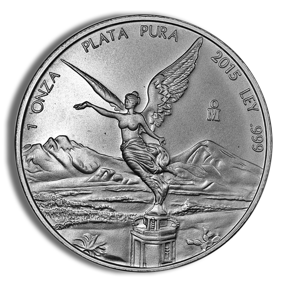 2015 1 Oz Silver Mexico Libertad - BU