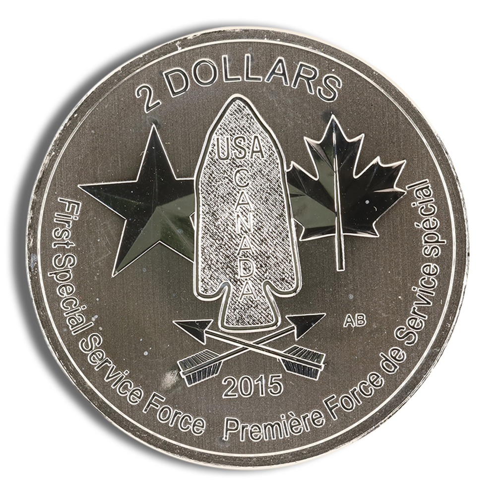 Canadian 1/2 Oz Silver Special Service Devil's Brigade Coin - BU (Random Year)