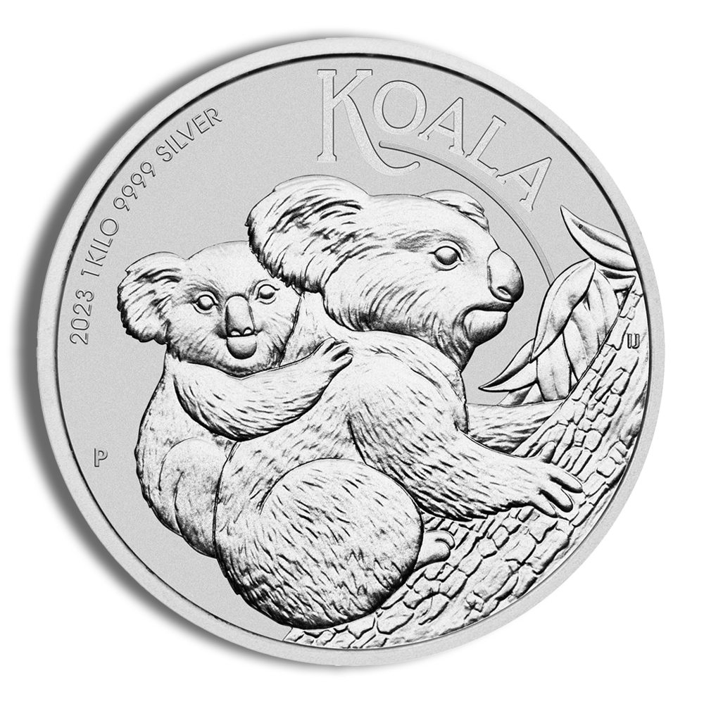 2023 1 Kilo Silver Australia Koala - BU