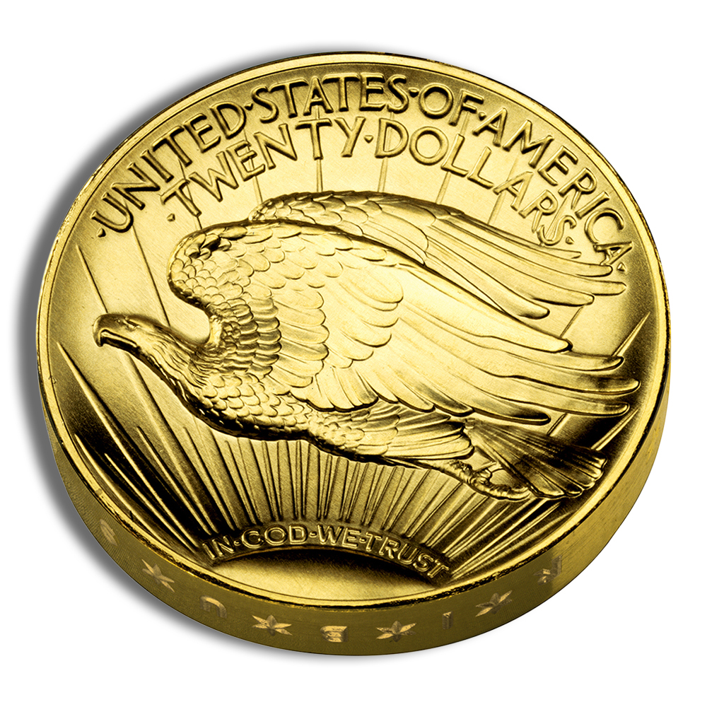 2009 Ultra High Relief $20 Double Eagle Gold Coin - BU (with Box and COA)