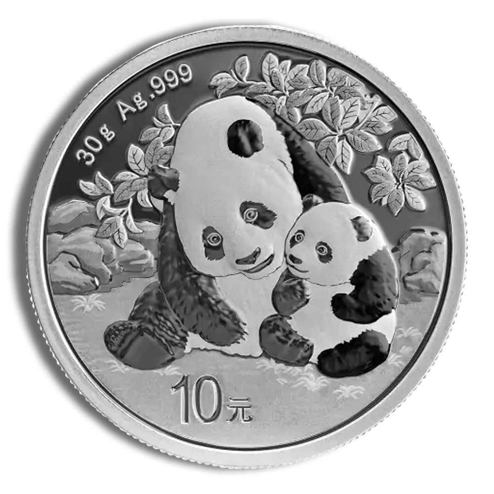 2024 30 Gram China Silver Panda - BU