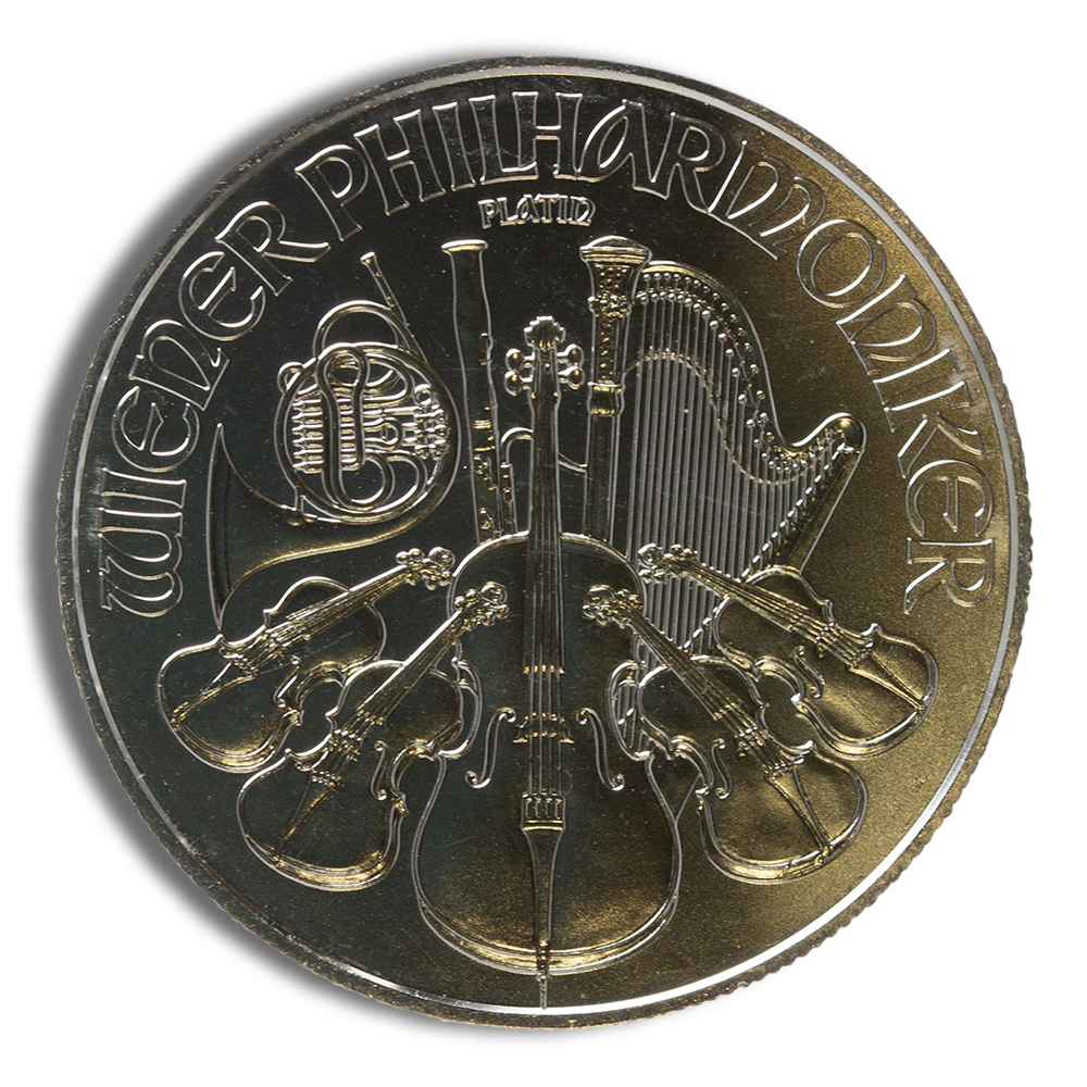 1 Oz Platinum Austria Philharmonic - BU (Random Year)