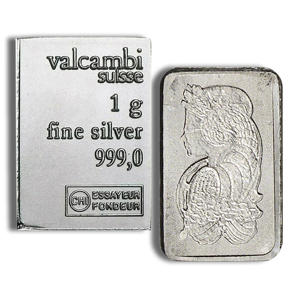 1 Gram Silver Bar (Random Brand)