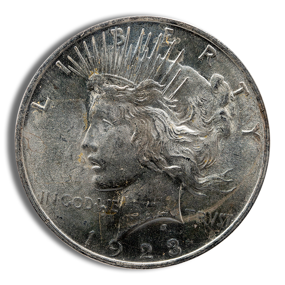 Peace Silver Dollar - BU (Random Year)