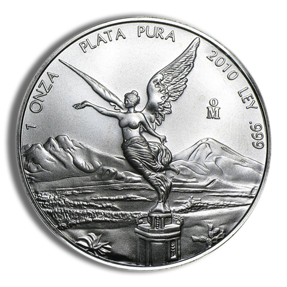 2010 1 Oz Silver Mexico Libertad - BU