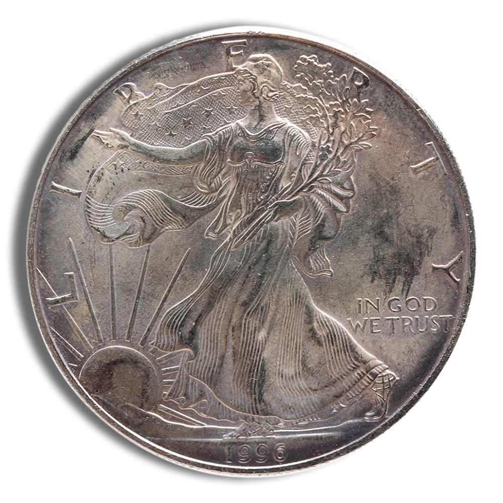 1996 Silver American Eagle (Impaired Condition)