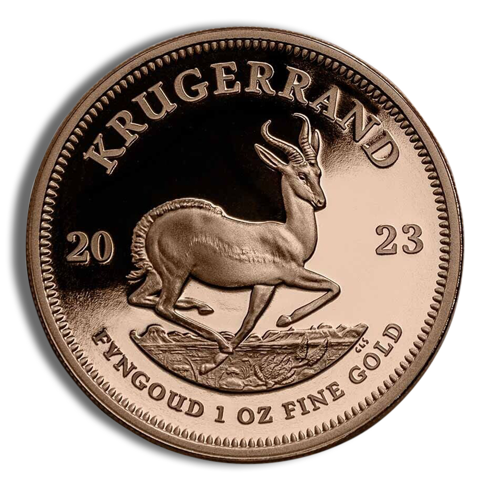 2023 1 Oz Gold South Africa Krugerrand Proof - BU