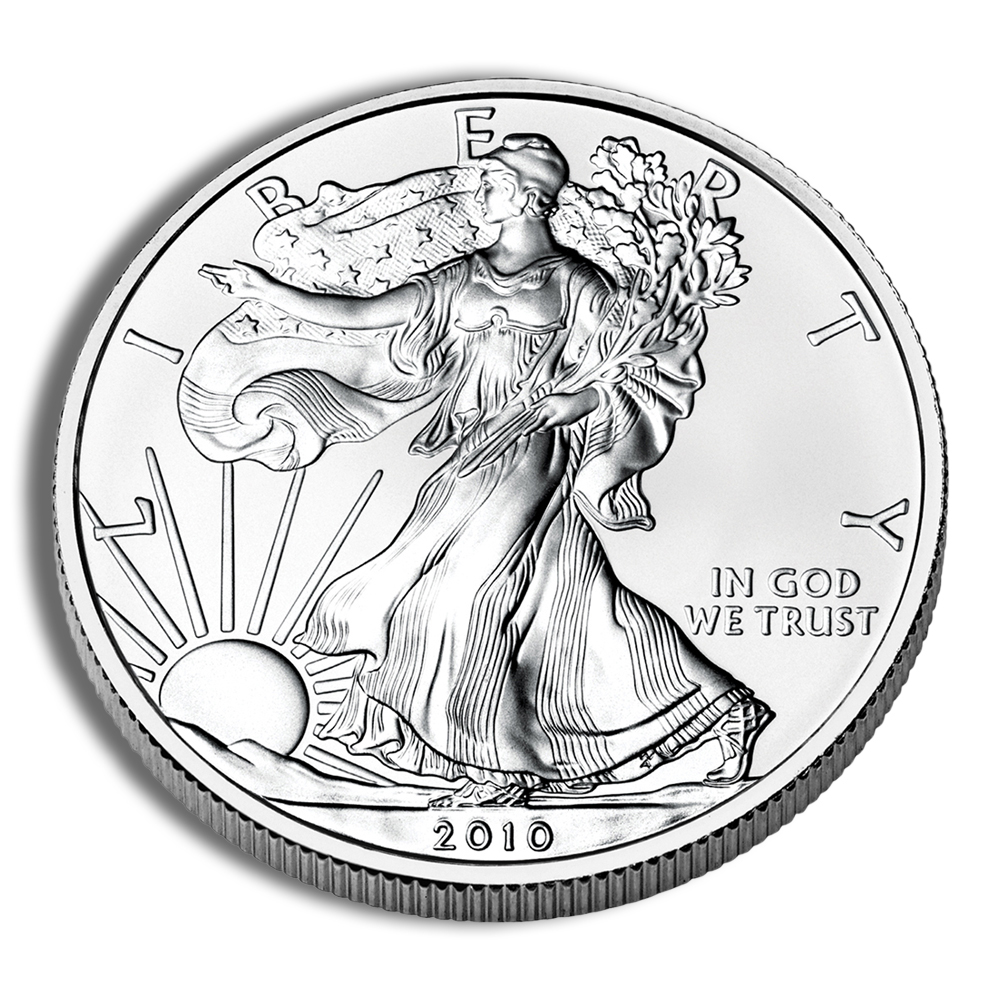 2010 Silver American Eagle - BU