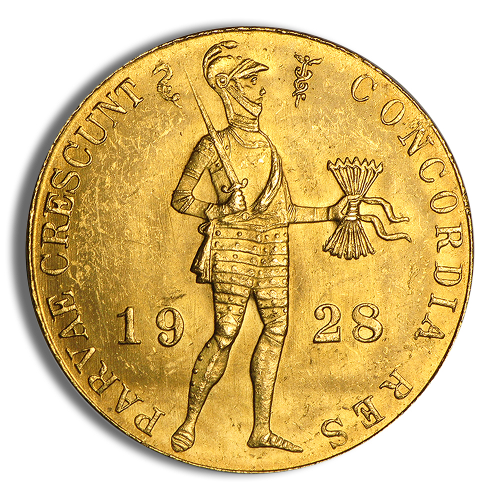 Netherlands Gold 1 Ducat - BU (Random Year)