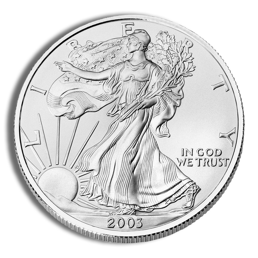 2003 Silver American Eagle - BU