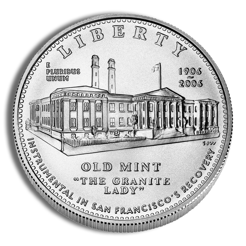 2006-S $1 Old San Francisco Mint Silver Commemorative - BU