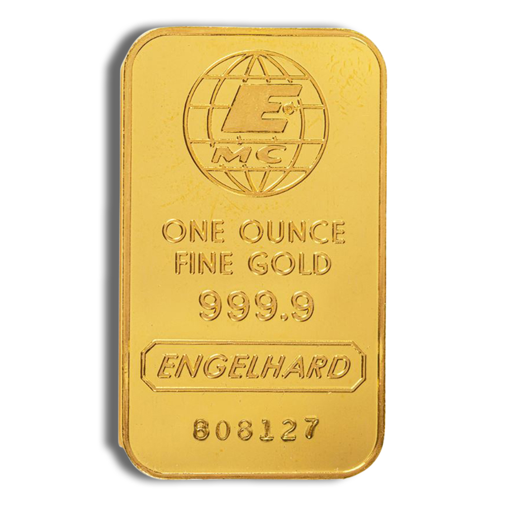 1 Oz Gold Bar - Engelhard