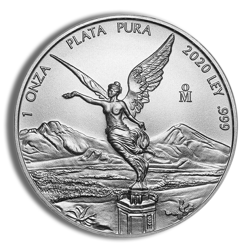 2020 1 Oz Silver Mexico Libertad - BU