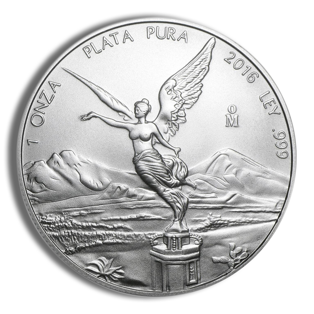 2016 1 Oz Silver Mexico Libertad - BU