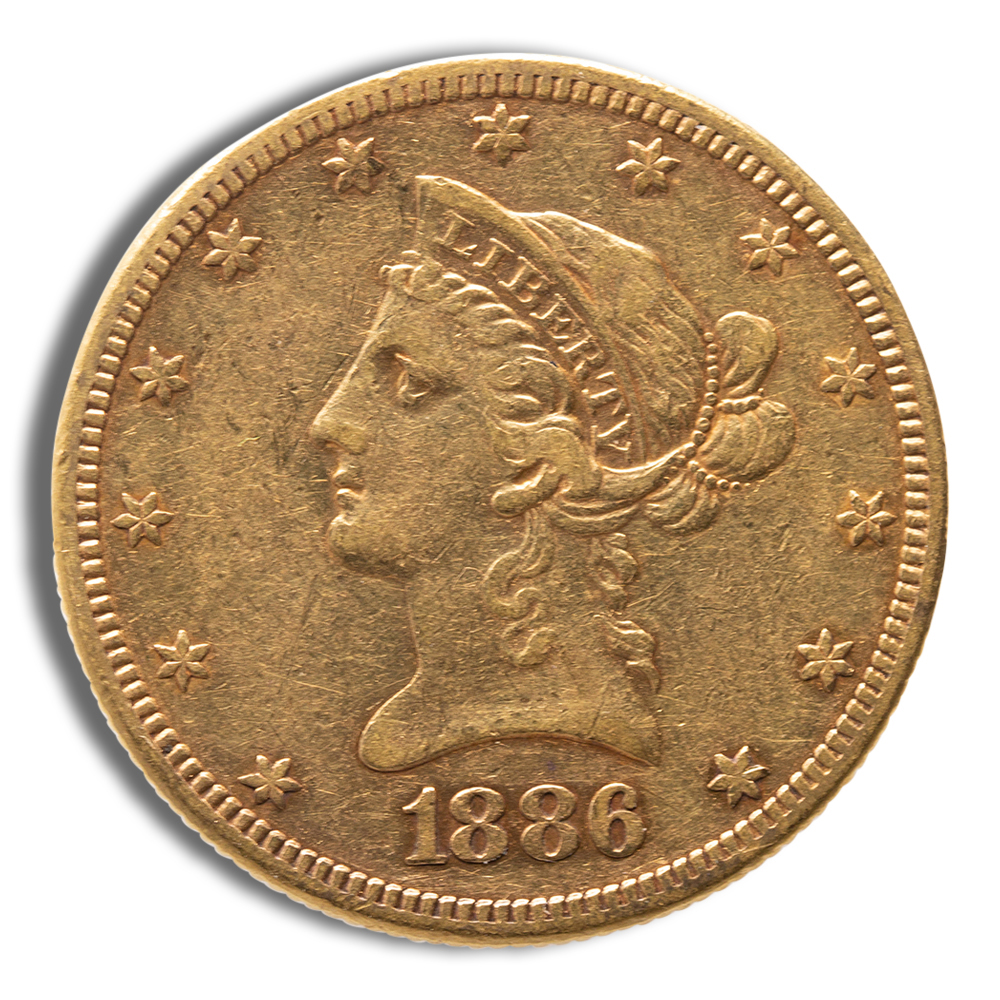 $10 Gold Liberty Eagle - VF (Random Year)