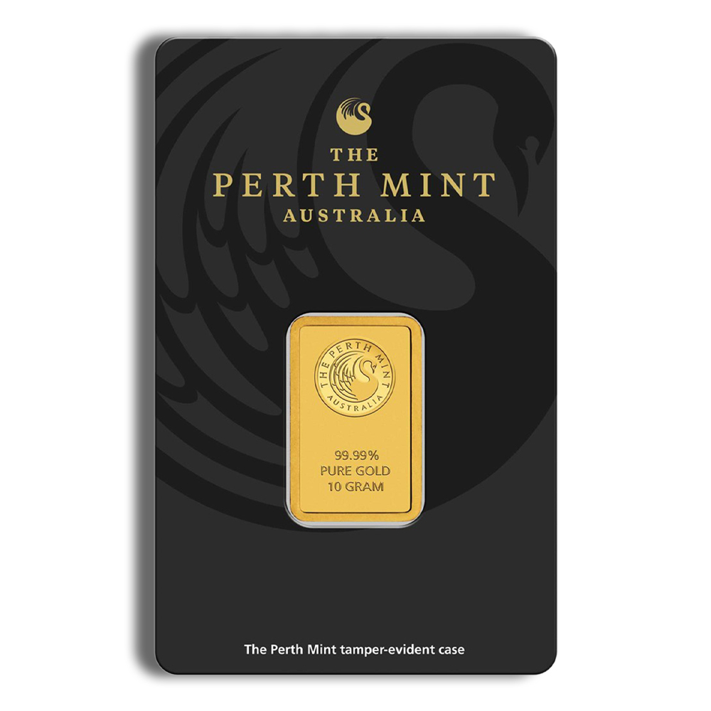 10 Gram Gold Bar - Perth Mint (In Assay Card)