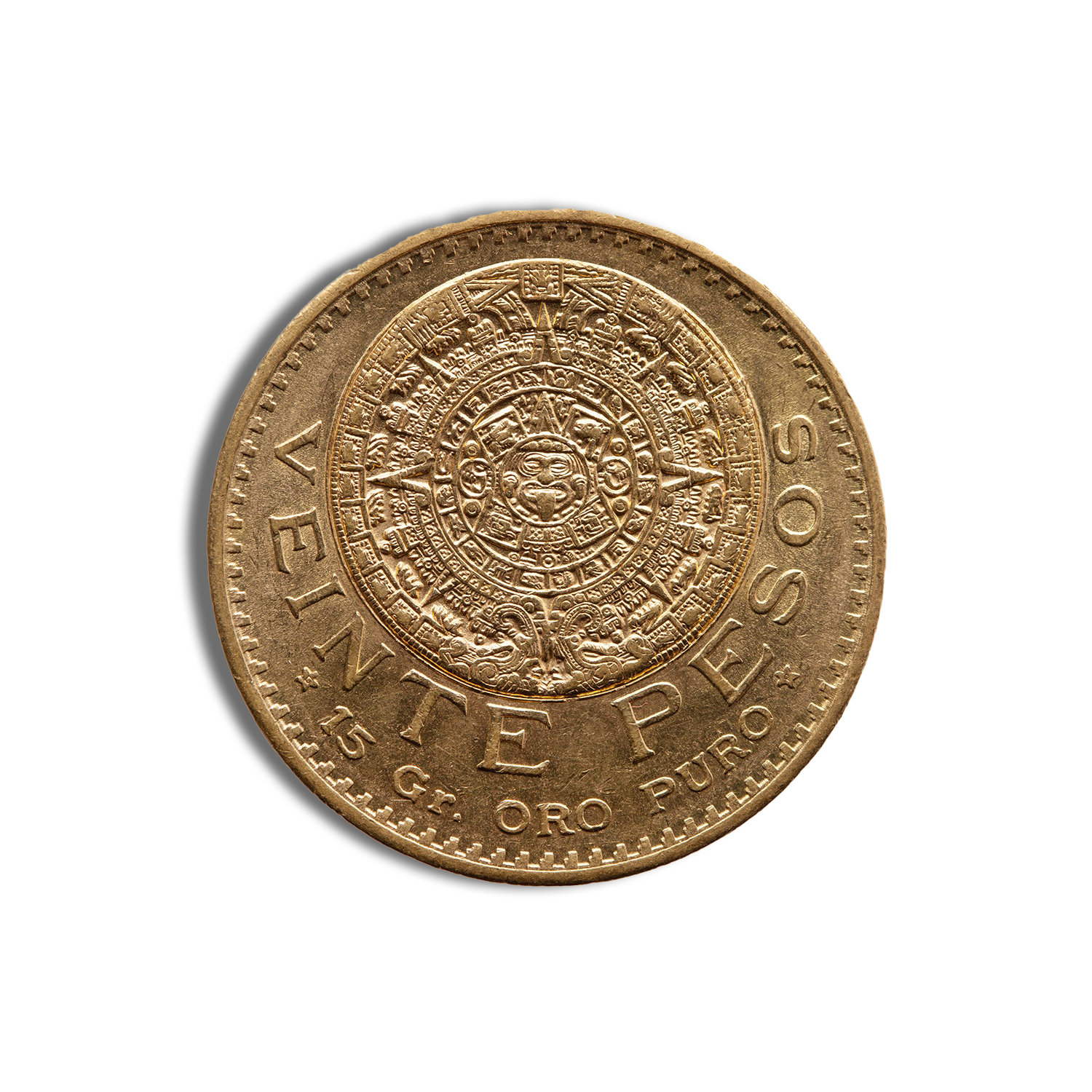 Mexico Gold 20 Peso - XF+ (Random Year)