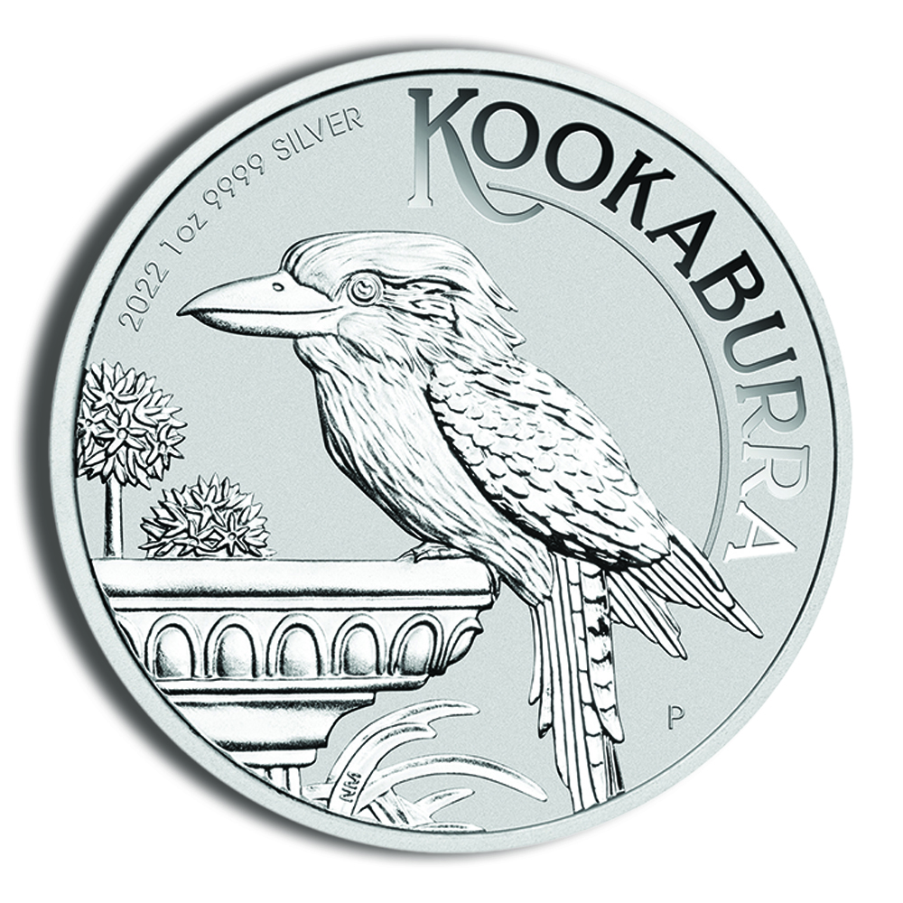 2022 1 Oz Australia Kookaburra Silver Coin - BU