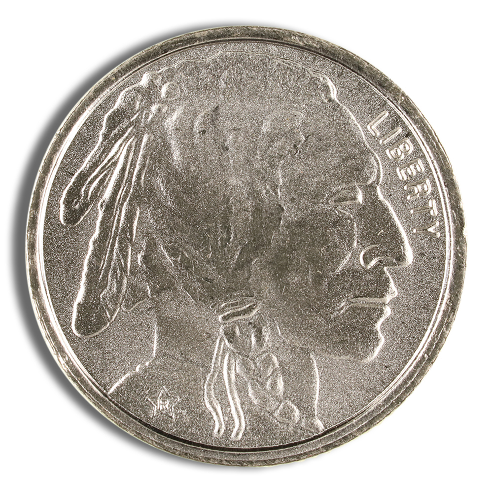 1/10 Oz Silver Round - Buffalo