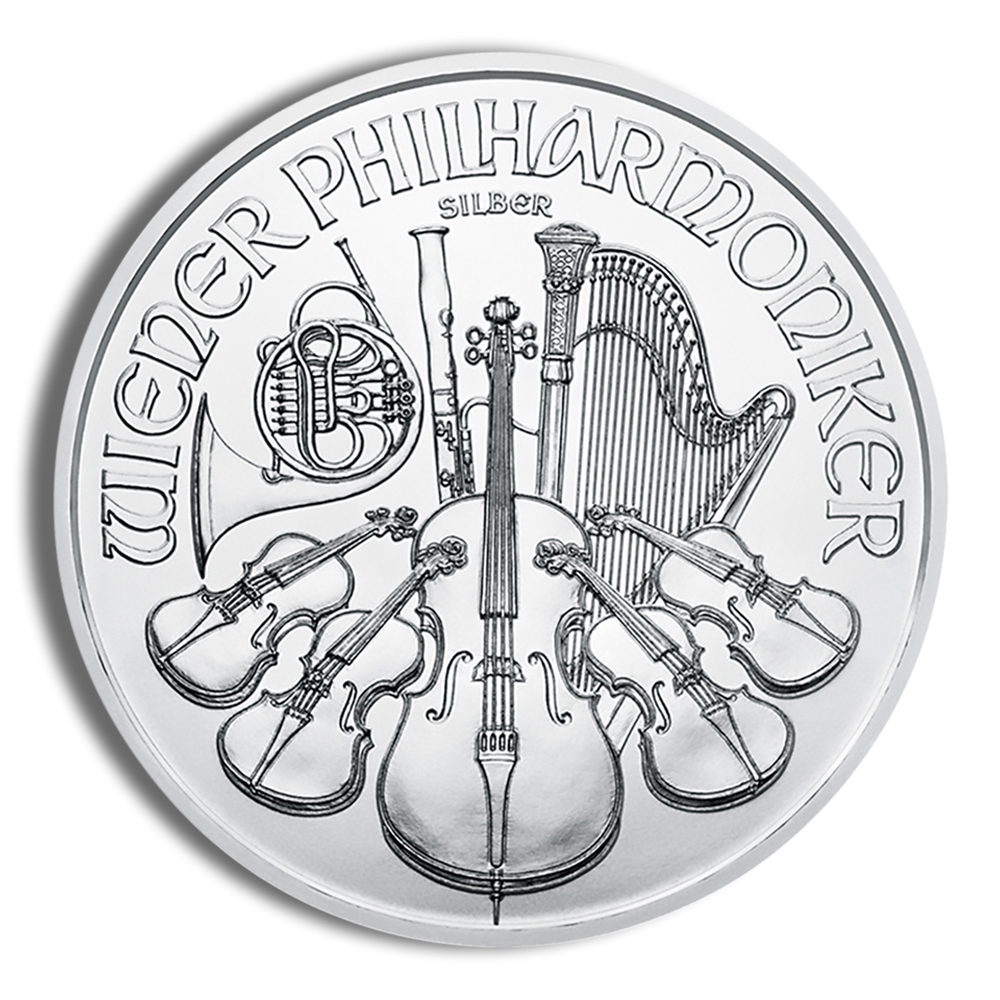 2024 1 Oz Austria Silver Philharmonic - BU