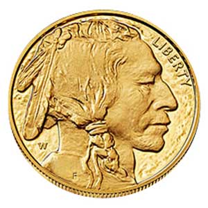 1 Oz Gold American Buffalo (Random Year, Impaired Condition)