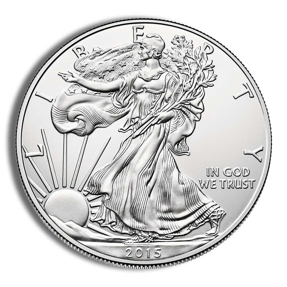 2015 Silver American Eagle - BU