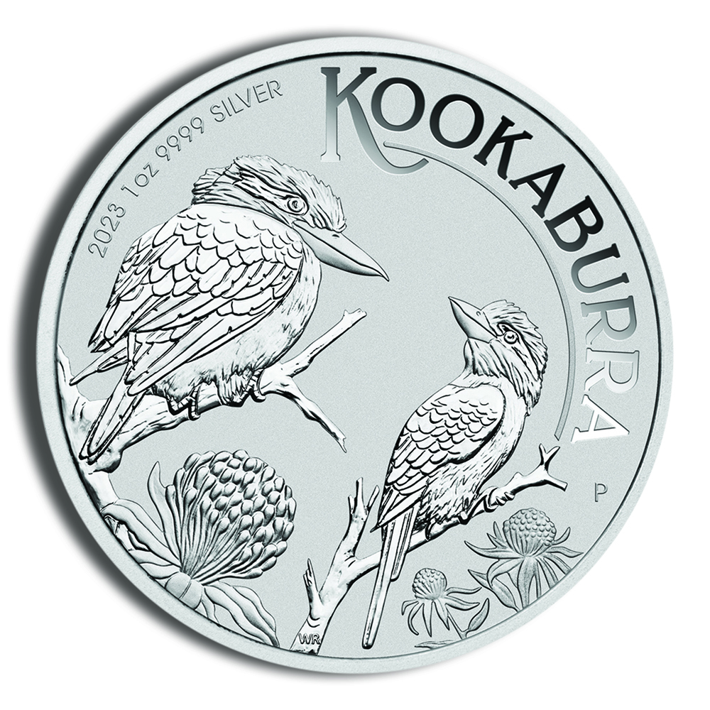 2023 Australia 1 Oz Silver Kookaburra - BU