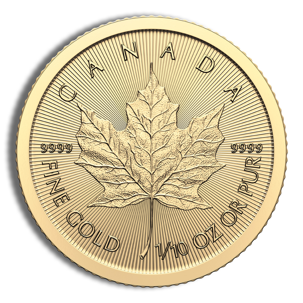 2025 1/10 oz Gold Maple Leaf (Sealed)