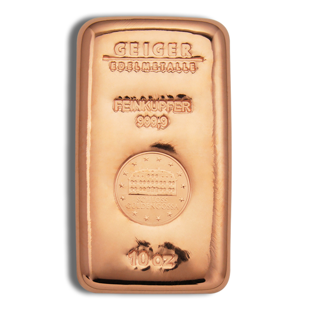 10 Oz Copper Bar - Geiger