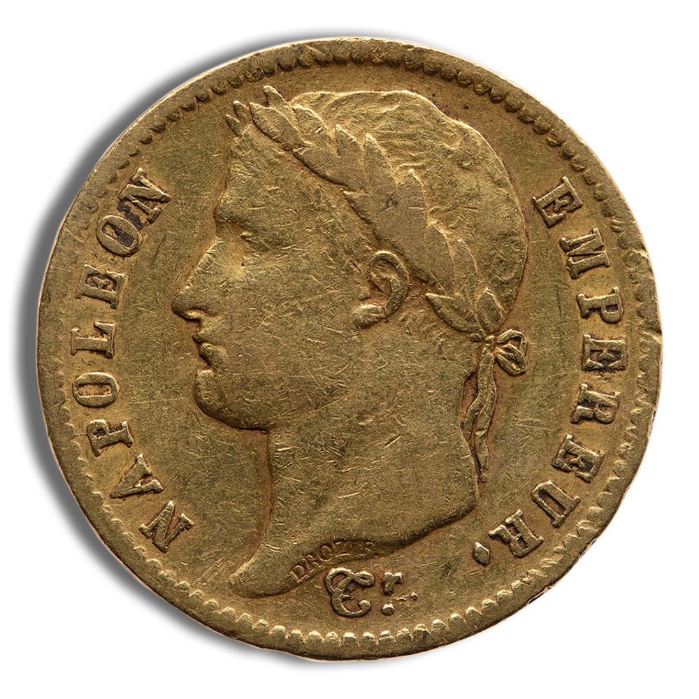 1807-1815 France Gold 20 Francs (Napoleon I) - XF+