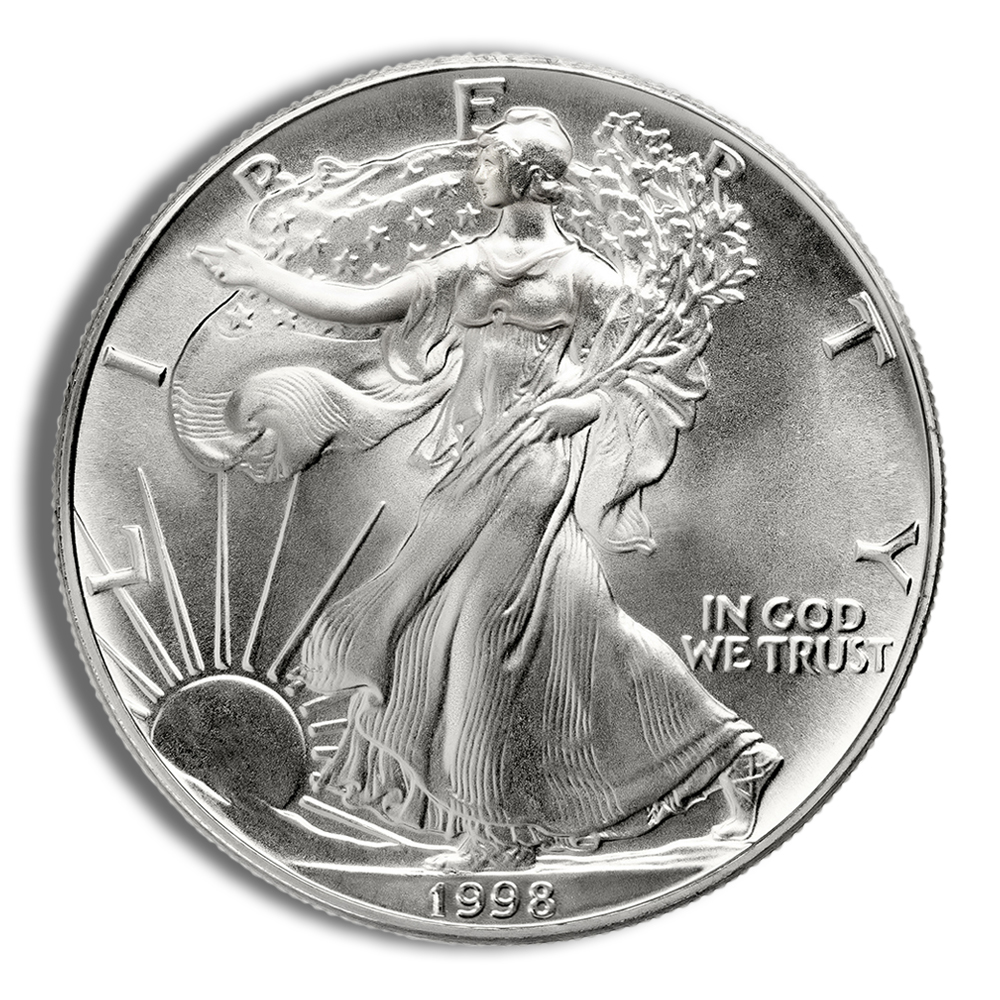 1998 Silver American Eagle - BU