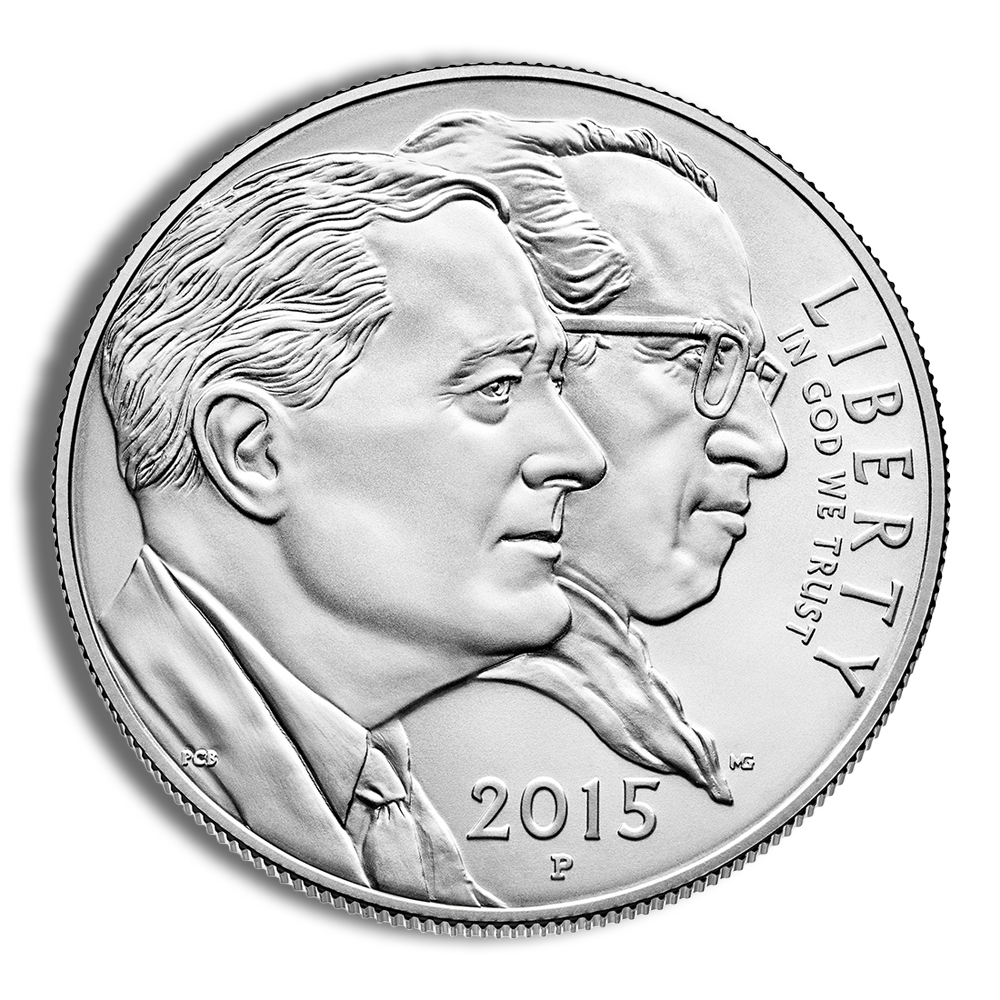 2015-W $1 March of Dimes Silver Proof - BU