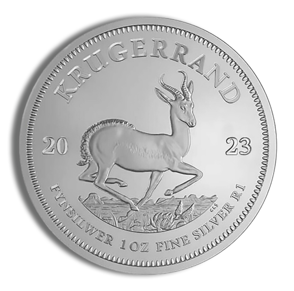 2023 1 Oz Silver South Africa Krugerrand - BU