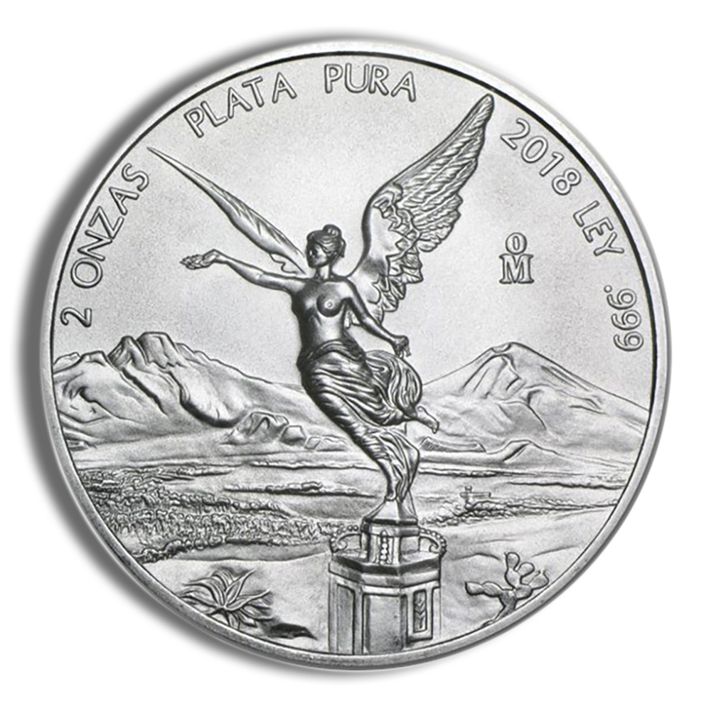 2018 1 Oz Silver Mexico Libertad - BU