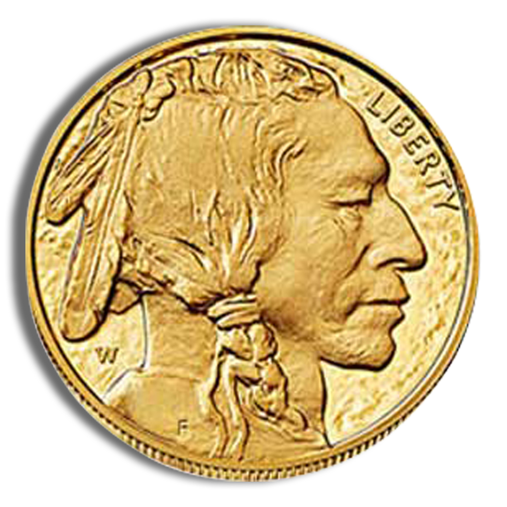 1 Oz Gold American Buffalo (Random Year, Impaired Condition)