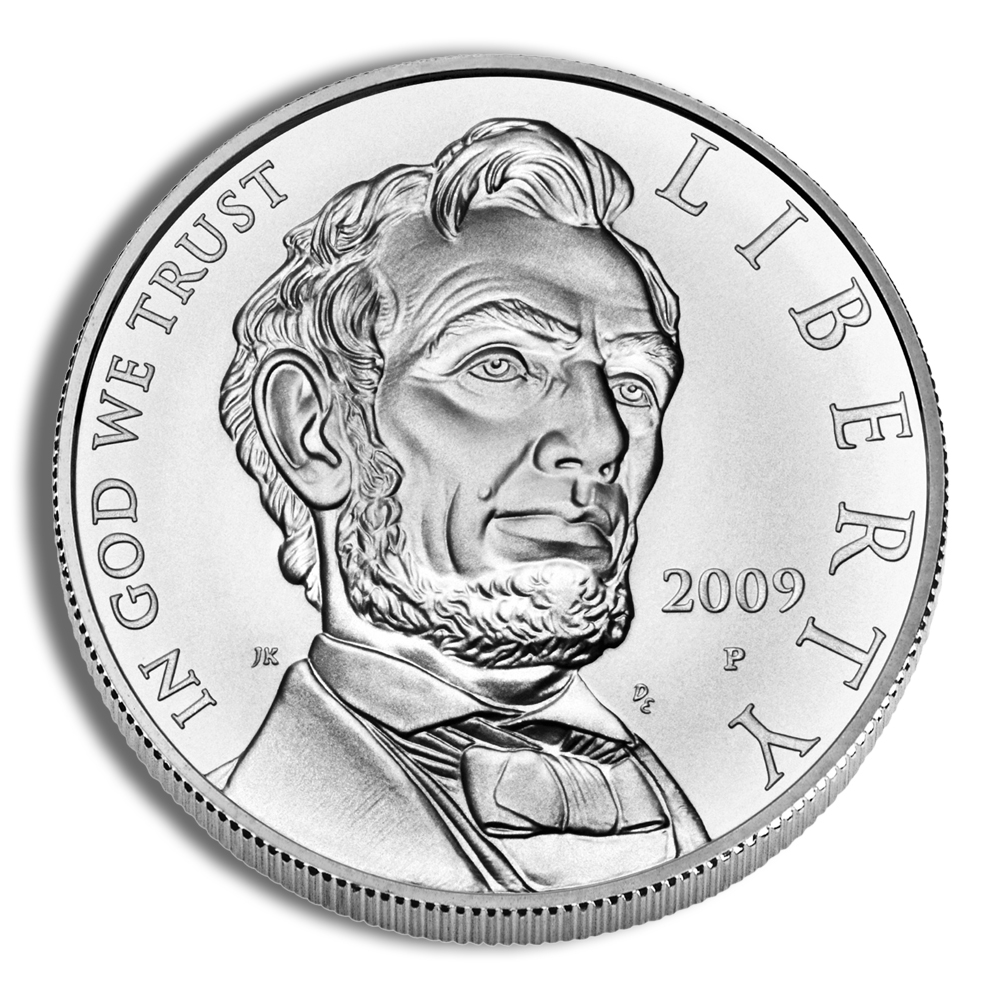 2009-P $1 Abraham Lincoln Silver Commemorative - BU